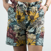 PAPERBAG SHORTS - AQUARELL BLUMEN Ms. 9 - Nähset XXL