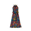 SUKIENKA "DALIA" MAXI (L-XL) - COLORFUL LEAVES wz. 2 - zestaw do uszycia 