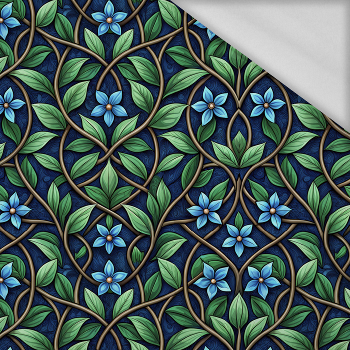 Stained Garden wz.1 (FLOWERS) - Thermo lycra