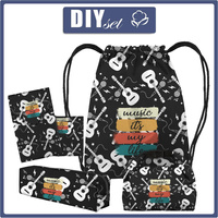 Žákovský balíček - MUSIC IT'S MY LIFE - Sada šití