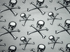 SKULLS AND BONES - Viscose jersey WE210
