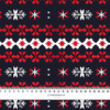 CHRISTMAS SWEATER wz.8 - looped knit fabric with elastane ITY