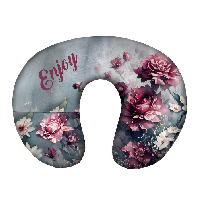 POLŠTÁŘ NA KRK - VINTAGE FLOWERS Vz. 4 - sada šiti