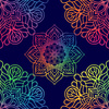 MANDALA wz. 4 - tkanina bawełniana