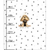 CUTE ANIMALS wz.10 - panel (60cm x 50cm)  Cotton woven fabric