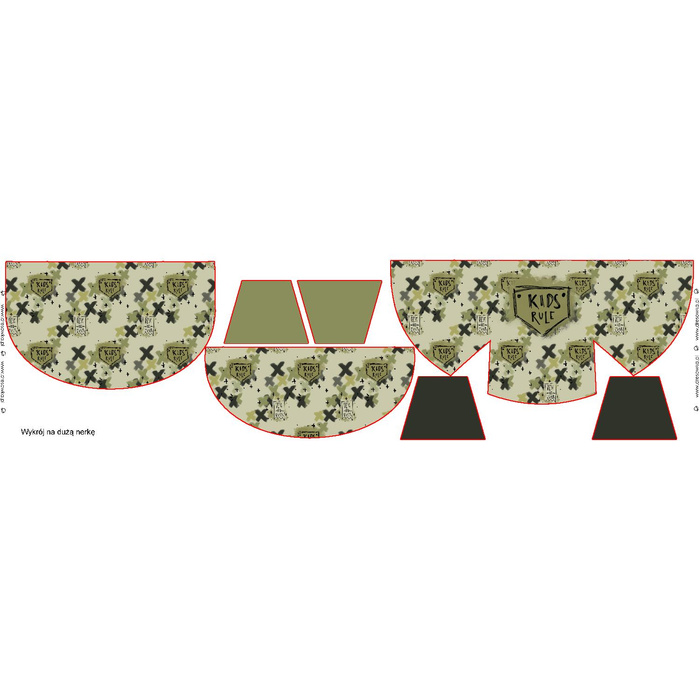 NERKA - KIDS RULE (SZKOLNE RYSUNKI) / Rozmiar do wyboru