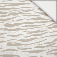 50cm ZEBRA PAT. 4 - light brushed knitwear