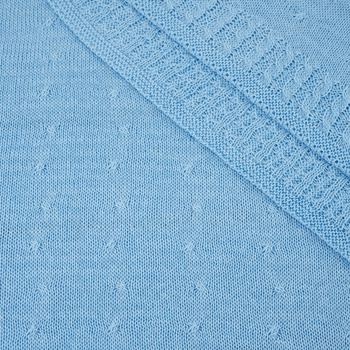 DEKA SOFT(NOPKY) / blankytná S - tenký panel pletený