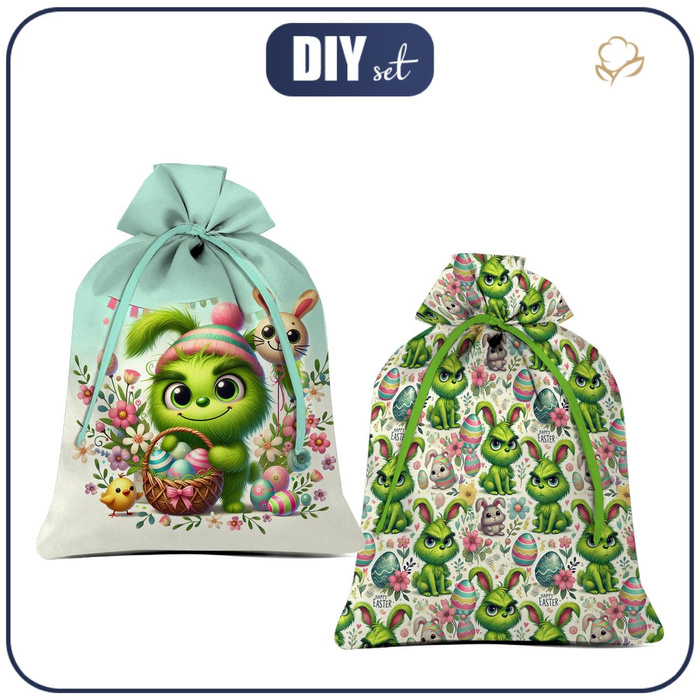 Gift pouches - FUNNY EASTER pat.2 PRANKSTER - sewing set