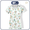 DAMEN T-SHIRT - ROSEN UND BLÄTTER MS. 2 - Single Jersey L