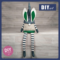 SKŘÍTEK KRÁLÍČEK - Modřenec - DIY IT'S EASY