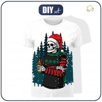 T-SHIRT MĘSKI XXL - JOLLY SKELETON - single jersey