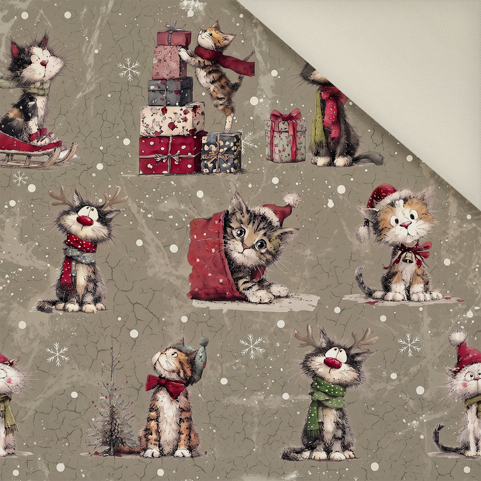 CHRISTMAS PETS WZ. 4 - Potahový velur