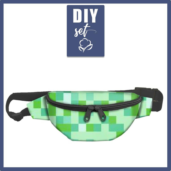 PIXEL HÜFTTASCHE / grün - klein