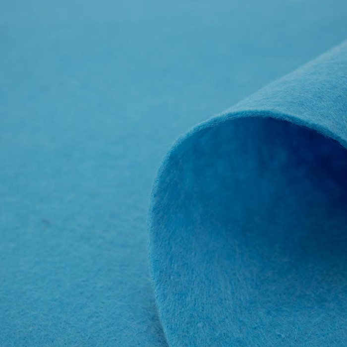 Decorative felt 20x30 cm - turquoise