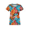 COLORFUL FLOWERS WZ. 2 - single jersey 