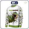 MĘSKA BLUZA (OREGON) BASIC - PAPASAURUS - zestaw do uszycia XL