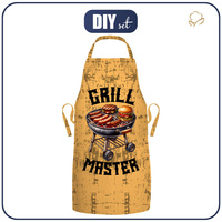 Zástěra - GRILL MASTER - Sada šití