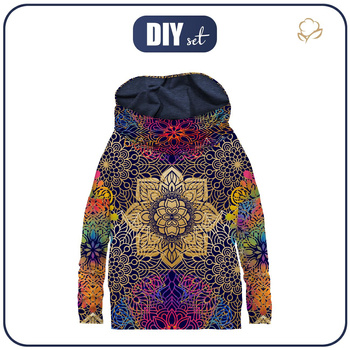 SNOOD SWEATSHIRT (FURIA) - MANDALA pat. 2 - sewing set