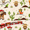 WILD WEST ANIMALS - Viscose jersey WE210