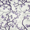 BLUMEN Ms. 2 (violett) - Wasserabweisende Webware