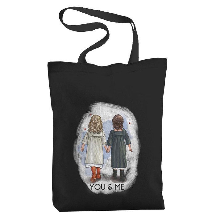 SHOPPER TASCHE - YOU & ME / girls - Nähset