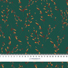 AUTUMN TWIGS / bottle green (RED PANDA’S AUTUMN)- single jersey with elastane ITY