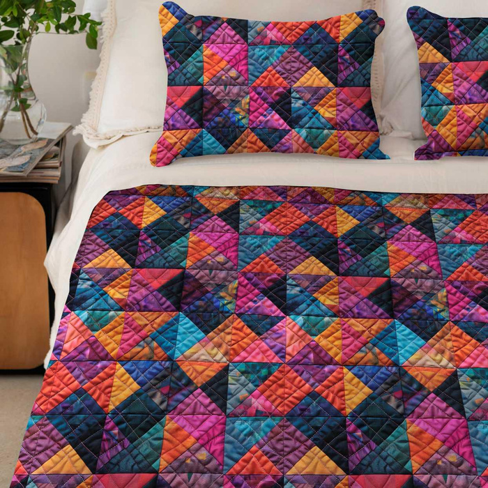 Batik Quilt wz.9 - tkanina wodoodporna
