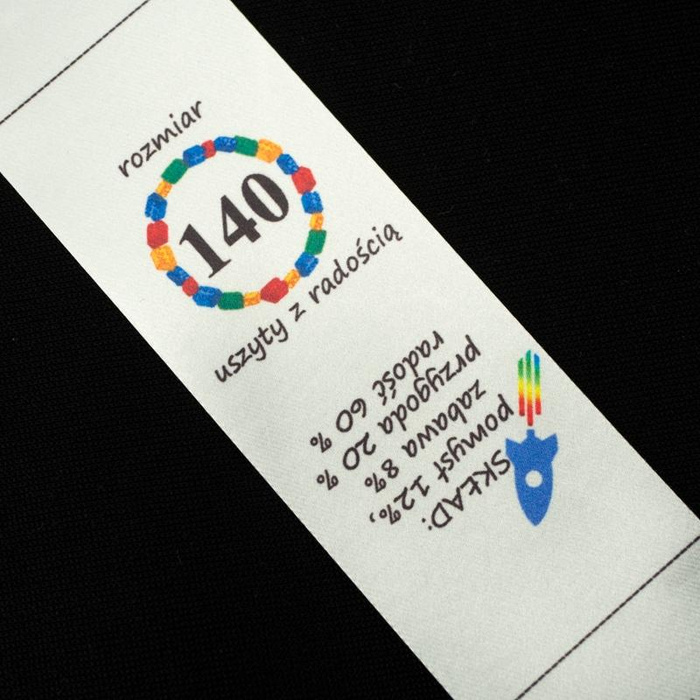 Jungs Textillabel - Größe 140 - 4 Stck Set