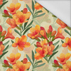 FLOWERS PAPAYA ORANGE WZ. 8 - Wasserabweisende Webware
