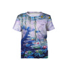 KID’S T-SHIRT - WATER LILIES (Claude Monet) - Single Jersey (140/146)