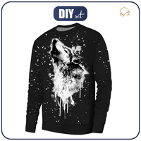 BASIC HERREN SWEATSHIRT (OREGON) - WOLF M. 3 - Nähset XXXL