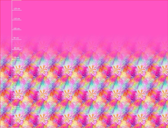 REGENBOGENBLUMEN - Kleid-Panel TE210