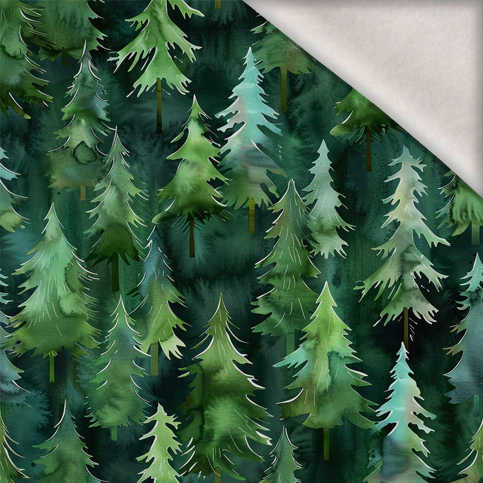 FOREST WZ.7 - teplákovina počesaná s elastanem ITY