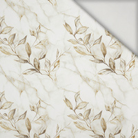 FLORAL GOLD - Cloud Dancer WZ.1 - lycra 300g