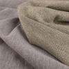 Sommersweat mit Lurexfaden - MELANGE GRAU / gold