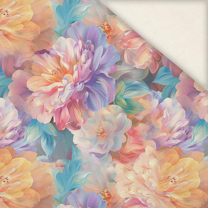 PASTEL FLOWERS WZ.19 - Len 100%