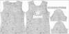 DÁMSKÉ TRIČKO - QUEEN / beton   - single jersey XS
