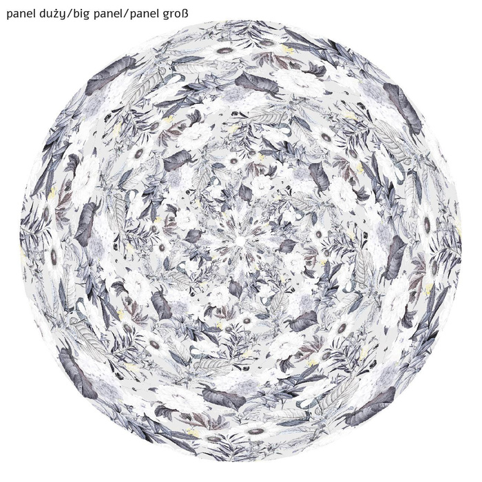 LUXE BLOSSOM Vz. 1 - panel na spódnicę z koła