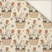 HAPPY BUNNY WZ. 3 - Slub Weave