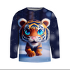 Longsleeve - ANIMATED JUNIOR TIGER - sewing set (86/92)
