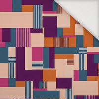 RETRO GEOMETRIC WZ. 1 - Tkanina na obrusy