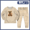 KINDERPYJAMAS "MIKI" - BEAR STEAMPUNK FOREST M. 2 - Nähset (146/152)