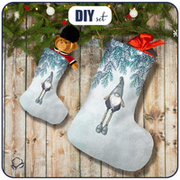 Christmas Stocking Set - GNOME (WINTER IN THE CITY)