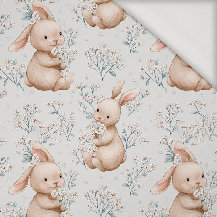 HAPPY BUNNY WZ. 6 - Jersey wiskozowy