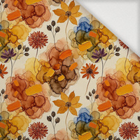 AUTUMN FLOWERS WZ. 25 - Webware für Tischdecken