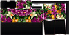 XL bag with in-bag pouch 2 in 1 - EXOTIC ORCHIDS PAT. 7 - sewing set
