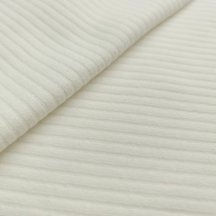 Ribbed Knit HARMONIA 260g - Cloud Dancer/ ECRU (D-02)