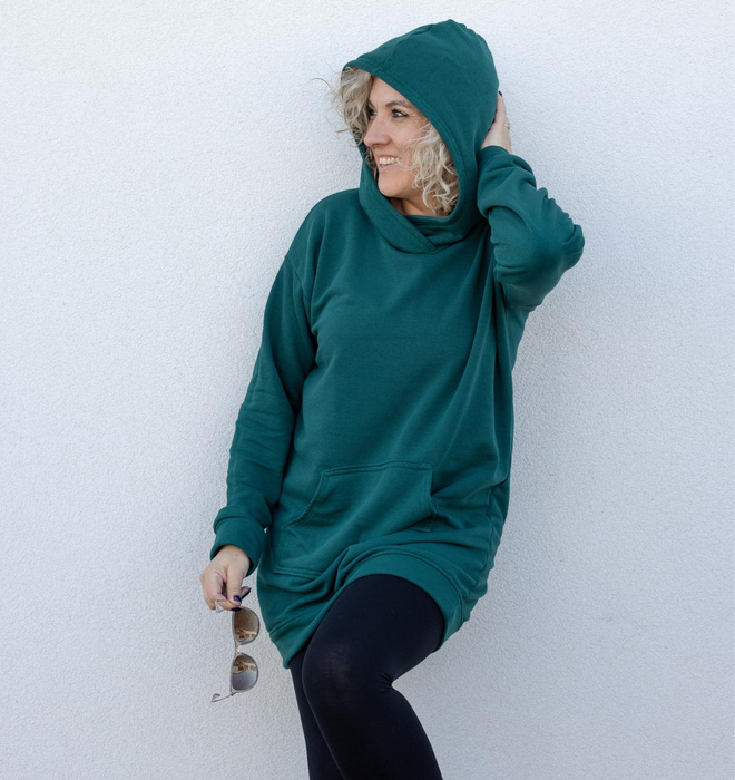 DIY Set - HOODIE "LUXA" - LIGHT PEACH - M/L