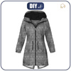 DAMENPARKA (ANNA) - ZOPF / grau - Softshell XL